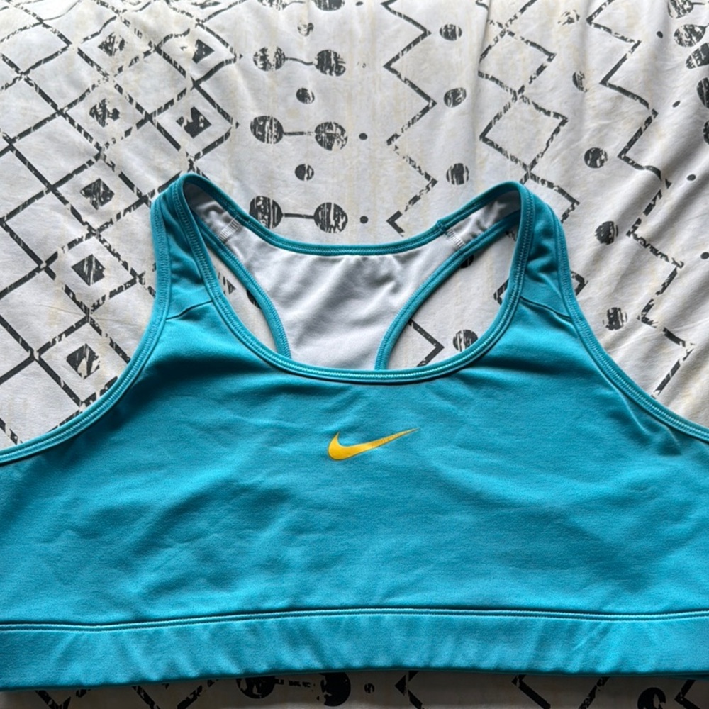 Livestrong Nike Blue Racerback Sports Bra